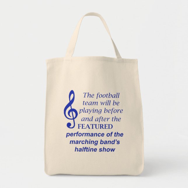 Bolsa Tote Desempenho 1058 da banda (Frente)