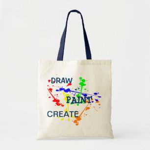 Bolsa Tote Desenhar, Pintura, tinta Cria
