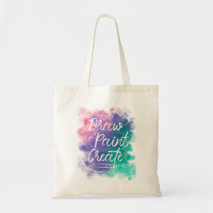 Bolsa Tote Desenhar, Tinta, Criar