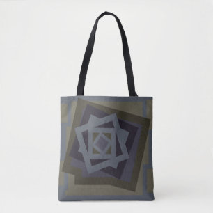 Bolsa Tote desenho abstrato geométrico