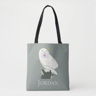 Bolsa Tote Desenho Caprichoso da Hedwig com Carta