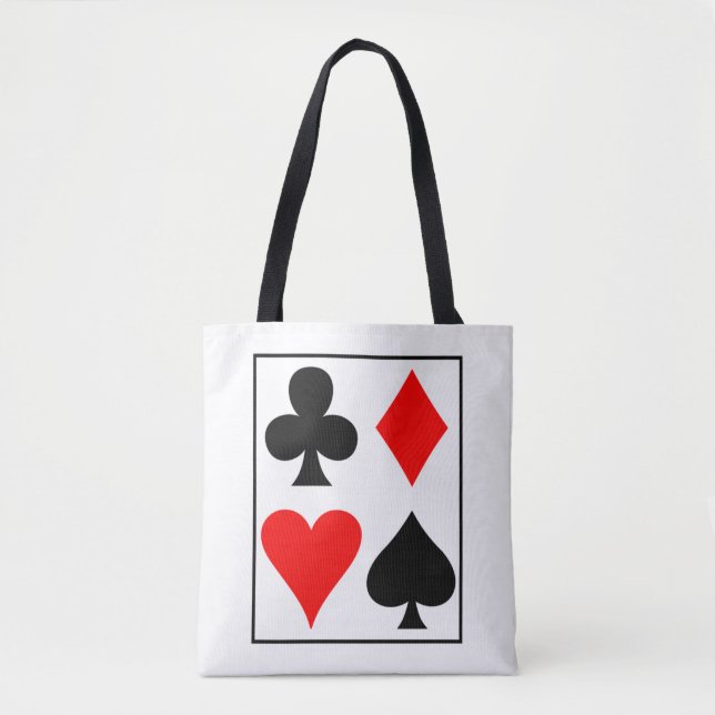 Bolsa Tote Desenho de cartão de leggings (Frente)