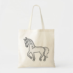 Bolsa Tote Desenho de Cartoon de Trote de cinzas