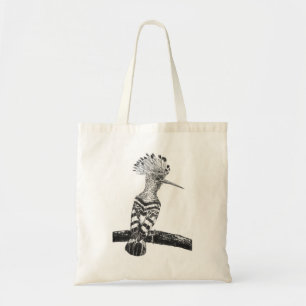 Bolsa Tote Desenho de Hoopoe