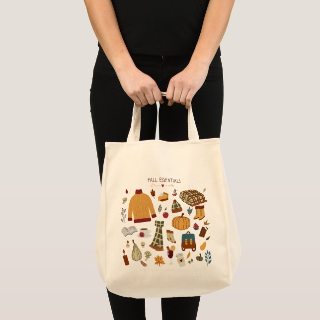 Bolsa Tote Desenho digital essencial (Frente (produto))