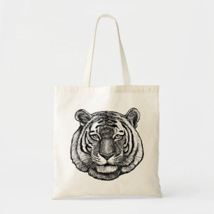 Bolsa Tote Desenho do Tigre