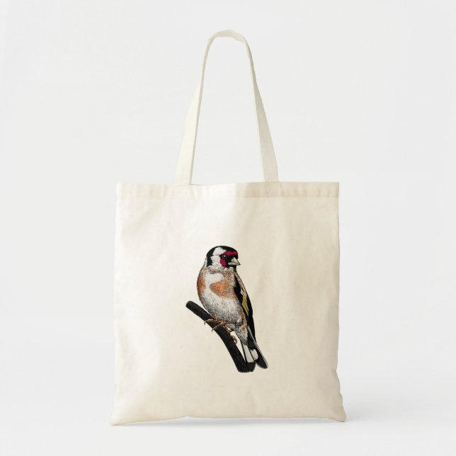 Bolsa Tote Desenho dourado (Frente)