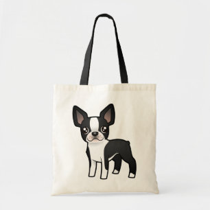 Bolsa Tote Desenhos animados Boston Terrier