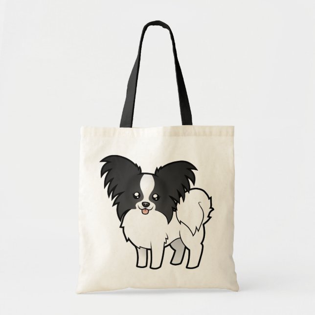 Bolsa Tote Desenhos animados Papillon (Frente)