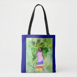 Bolsa Tote Desenhos criativos de Flora LeeMariie