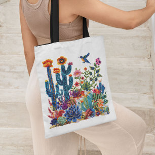Bolsa Tote Desert Blooms Blossom Oasis