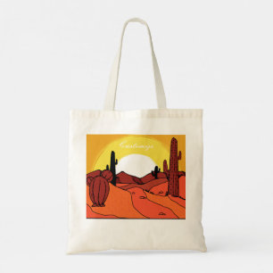 Bolsa Tote Desert Cactus Sunset Thunder_Cove