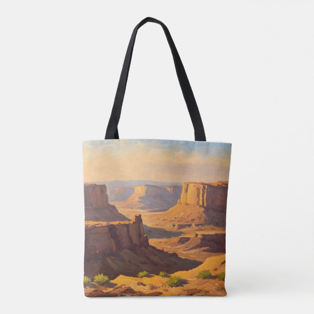 Bolsa Tote Desert Canyons (Verso)