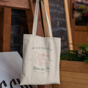 Bolsa Tote Desert Cowgirl Country Club Despedida de Solteir