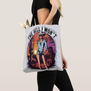 Bolsa Tote Desert Diva: Cowgirl Charm