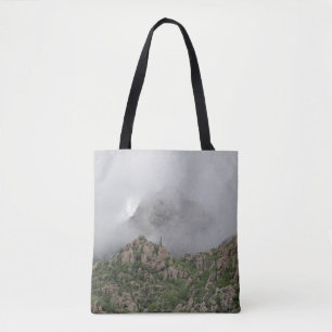 Bolsa Tote Desert Landscape Photo Morning Fog