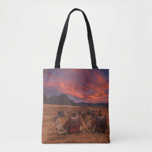 Bolsa Tote Desertos Camels Sinai Mounts Egito