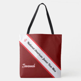 Bolsa Tote Desfile com Faixa Personalizada Coroa D