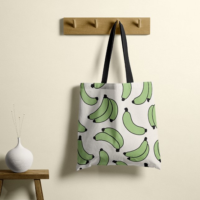 Bolsa Tote Desfile de Banana Verde Salvia (Criador carregado)