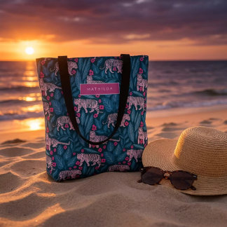 Bolsa Tote Desfile do Florescer do Tigre