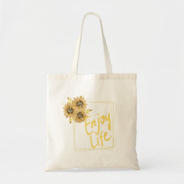 Bolsa Tote Desfrute da marca Life Tote