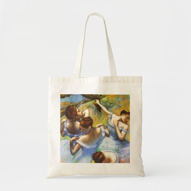 Bolsa Tote Desgaseifique a sacola azul dos dançarinos (Frente)