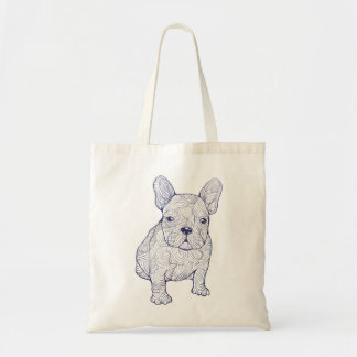 Bolsa Tote Design à moda com cão legal