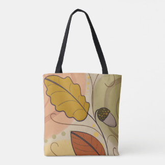 Bolsa Tote Design abstrato estético Outono