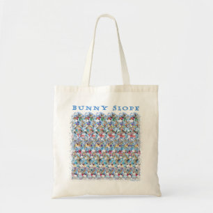 Bolsa Tote design Bag 3D "Bunny Slope" por Magic Eye®