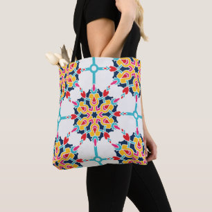 Bolsa Tote Design Colorida Turca Invisível