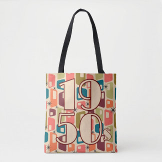 Bolsa Tote design da Década de 1950