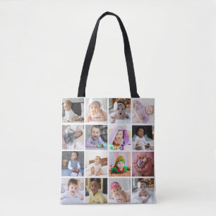 Bolsa Tote Design da Sua Própria Colagem de Fotos 16