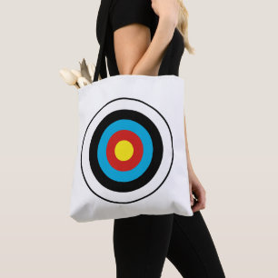 Bolsa Tote Design de Alvo Bullseye