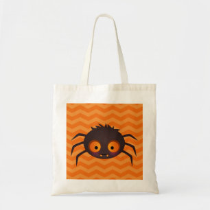 Bolsa Tote Design de aranha-do-campo-do-campo-laranja-amarelo