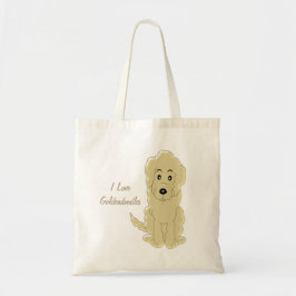 Bolsa Tote Design de cachorro Goldendoodle