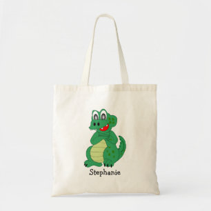 Bolsa Tote Design de Crocodilo