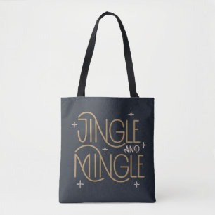 Bolsa Tote Design de Festivo Jingle e Mingle Holiday