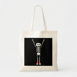 Bolsa Tote Design de Halloween legal Skeleton