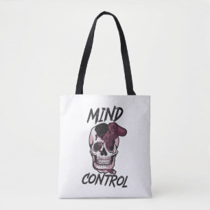 Bolsa Tote Design de jogos de controle da mente
