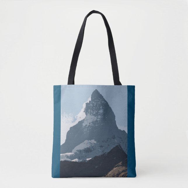 Bolsa Tote Design de Matterhorn Mountain, Suiça (Frente)