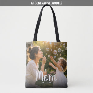 Bolsa Tote Design de Memória Fotográfica Estabelecida pela Ma