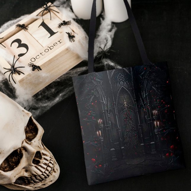 Bolsa Tote Design de Muro Gótico (Criador carregado)
