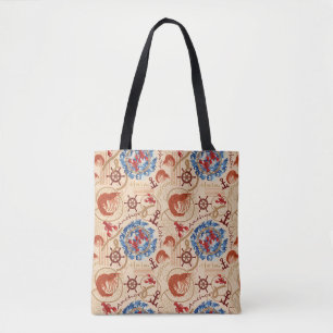Bolsa Tote Design de núcleo do Crustáceo