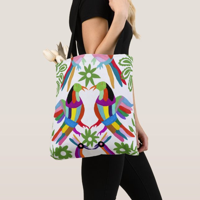 Bolsa Tote Design de Otomi Moderno III (Close Up)
