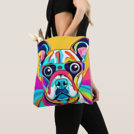 Bolsa Tote Design de Pet Glass Vibrantes