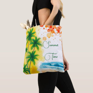 Bolsa Tote design de praia “Verão”