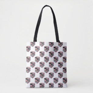 Bolsa Tote Design de Prata Sem Costura do Brooklyn