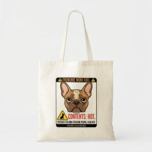 Bolsa Tote Design de rótulo de advertência de combustível de 