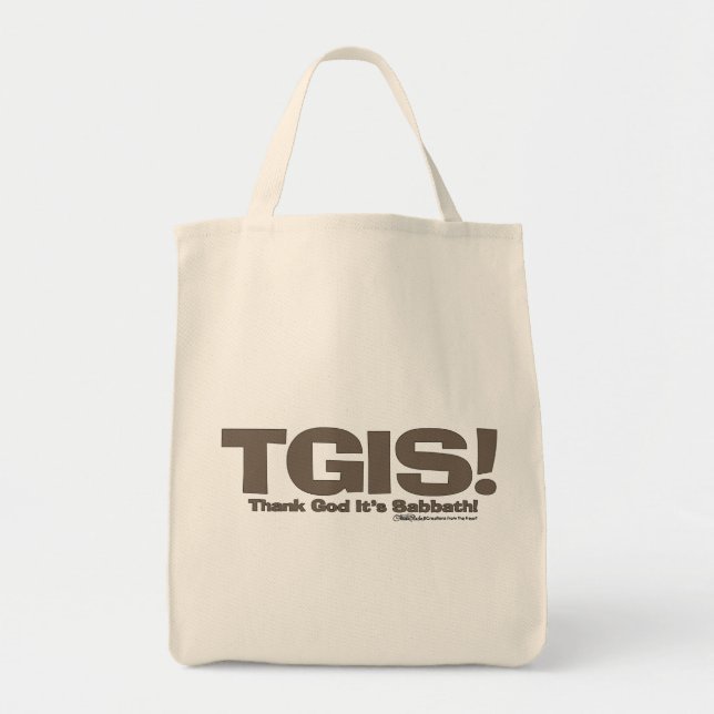 Bolsa Tote Design de Sabá TGIS (Frente)