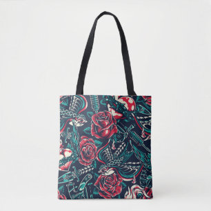 Bolsa Tote Design de Tatuagem Retroativa